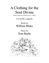A Clothing for the Soul Divine SATB choral sheet music cover